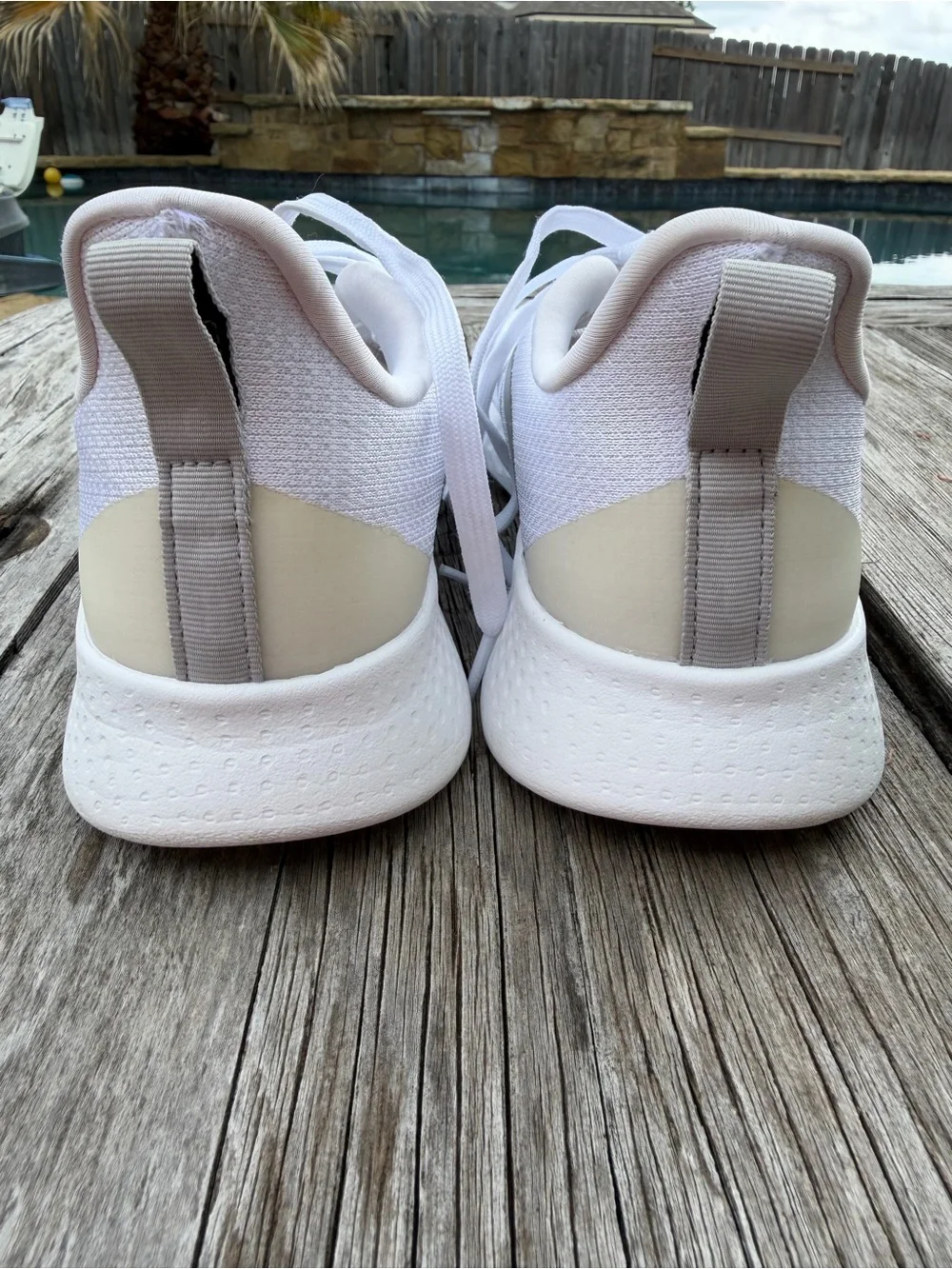 adidas White Women's Sneakers - Picture 3 of 11